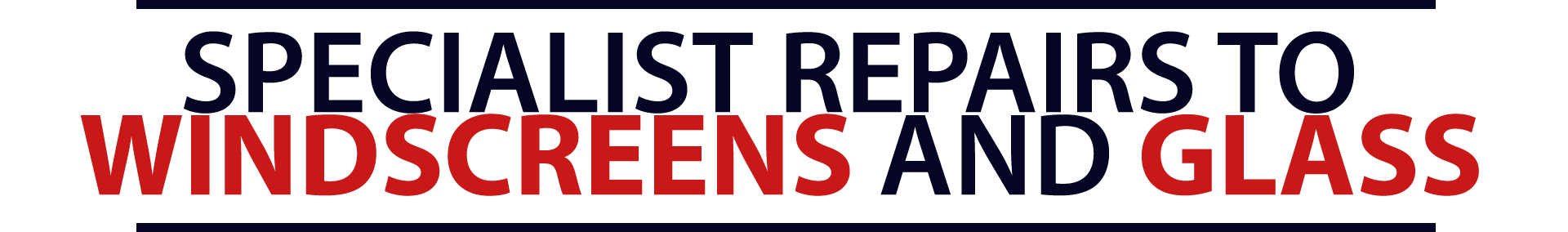 Specialist repairs to windscreens and glass